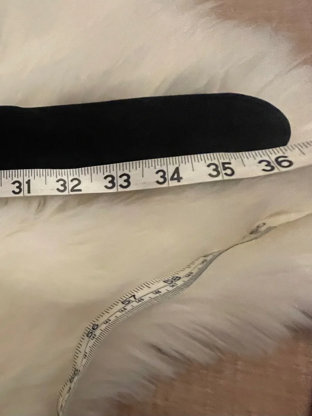Black Suede Wide Hip Belt with Gold Rings Size Small Urban Grunge